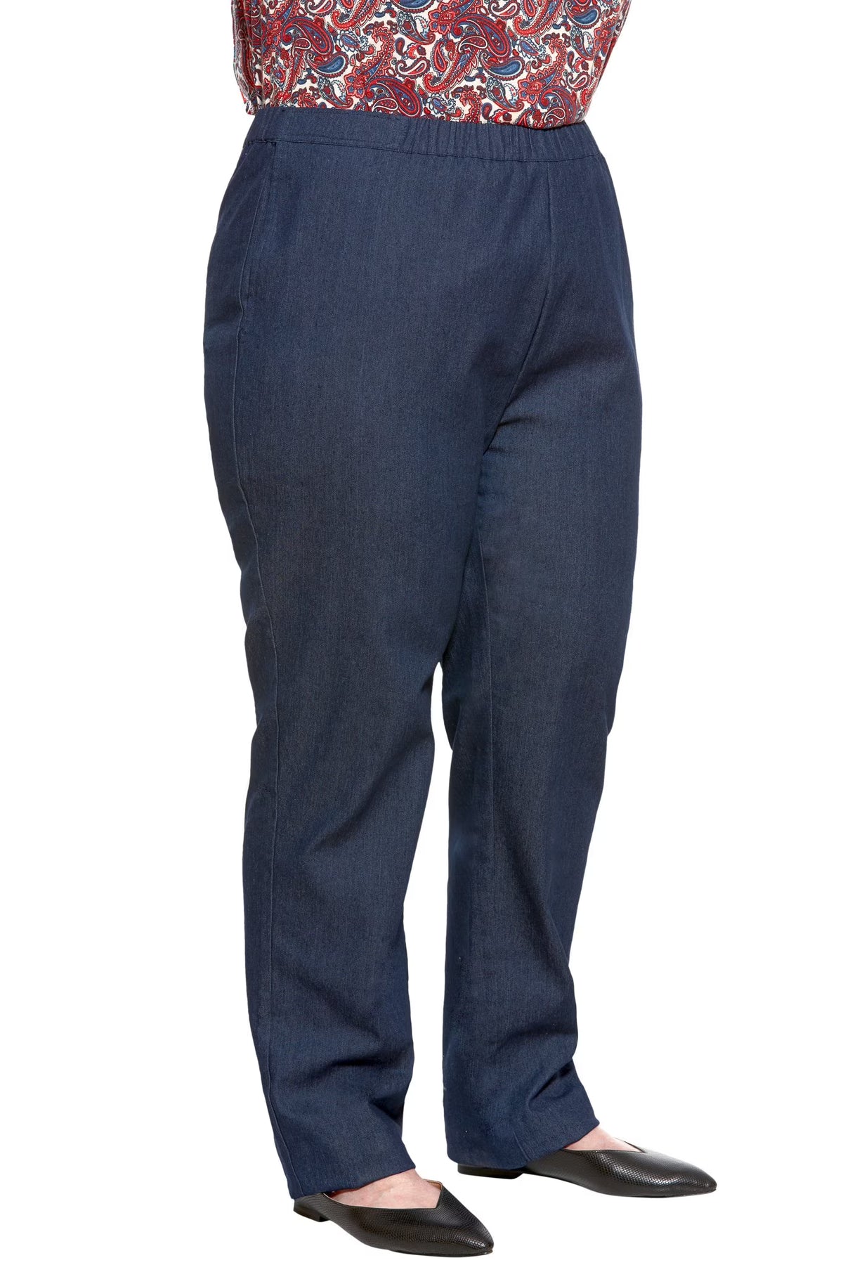 Blue Adaptive Denim Pants V48711