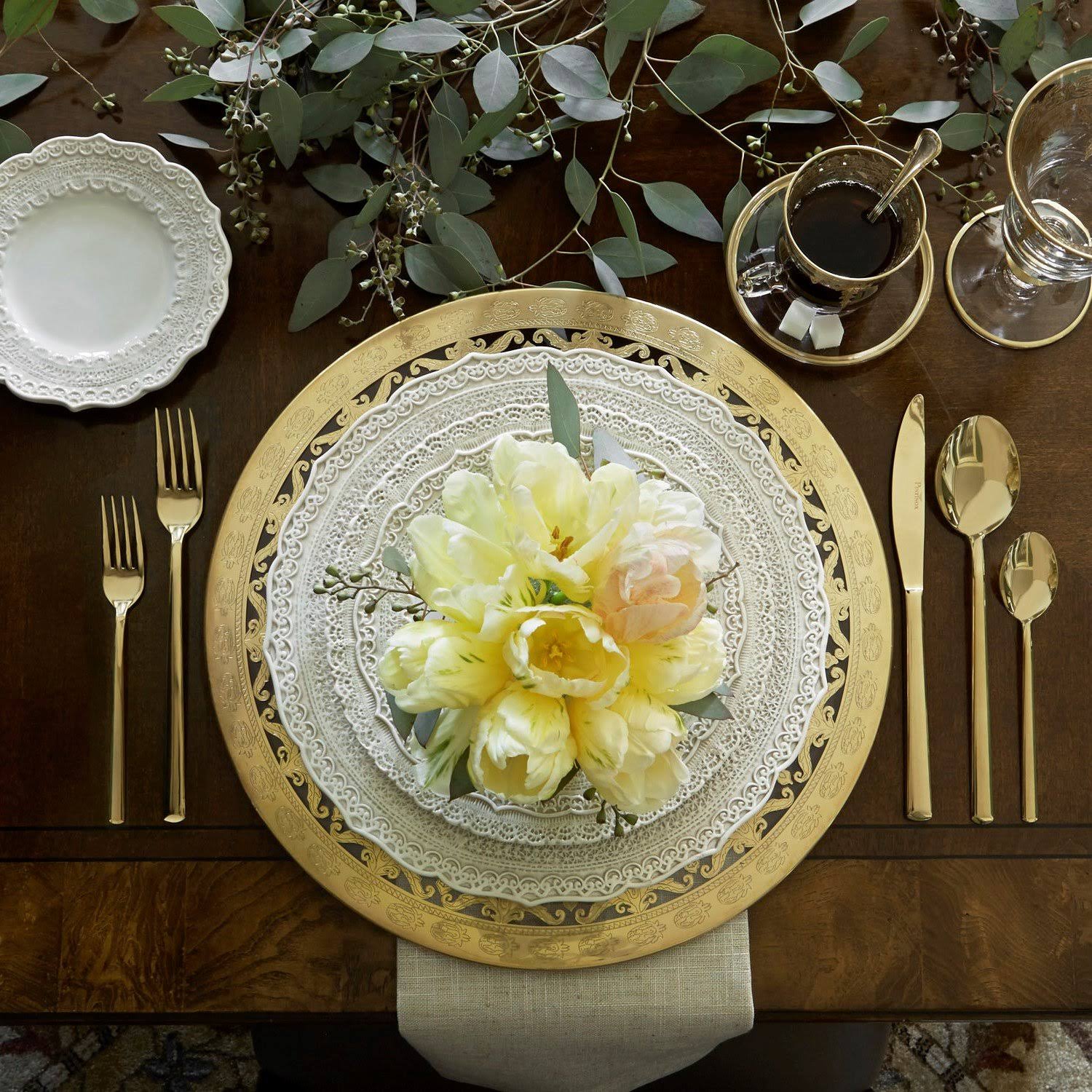 Gold Salad/Dessert Plate C212478