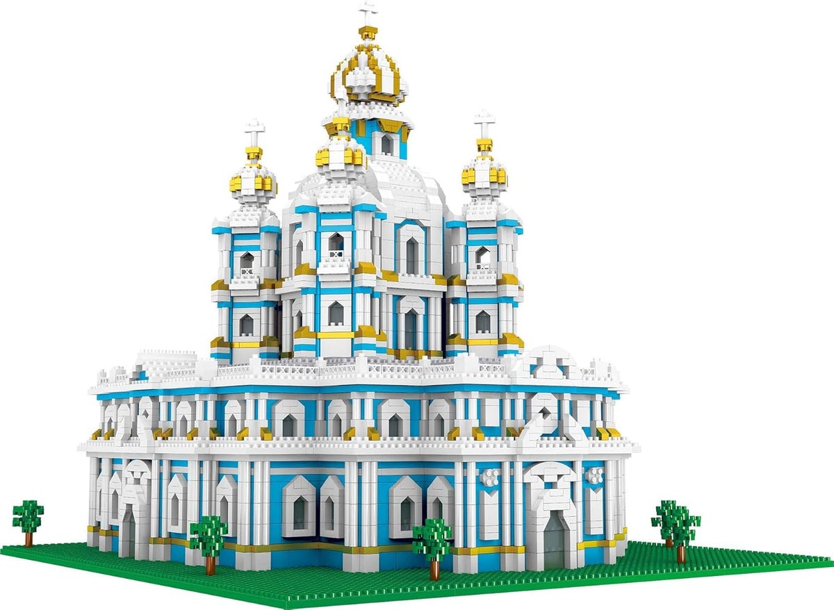 3D Puzzle Smolny Cathedral Building Model Set 3750 Pieces W18923