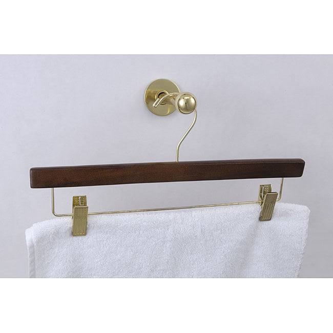 Matte Black Pullout Retractable Garment Rod G790