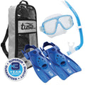 Blue Medium Snorkeling Set R30925