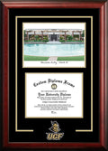 8.5x22 x 11x22 Graduate Diploma Frame with Campus Images Lithograph J32122