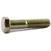 1/2-20 x 1 Grade 8 Hex Cap Screw Yellow Zinc Plated (50) Z6593
