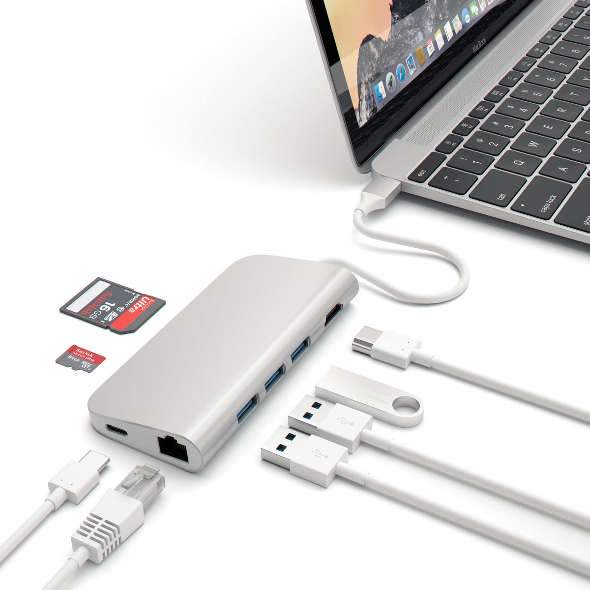 Aluminum Multi-Port Adapter Dock I979630