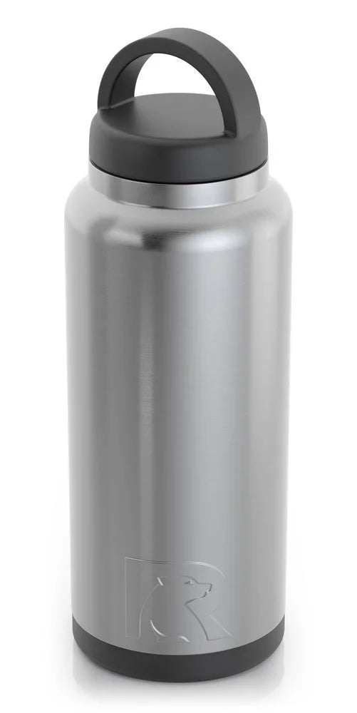 36 OZ Stainless Steel Insulated Bottle with Wide Mouth Lid R9476