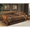 Medium Oak Daybed with Suspension Deck W42033