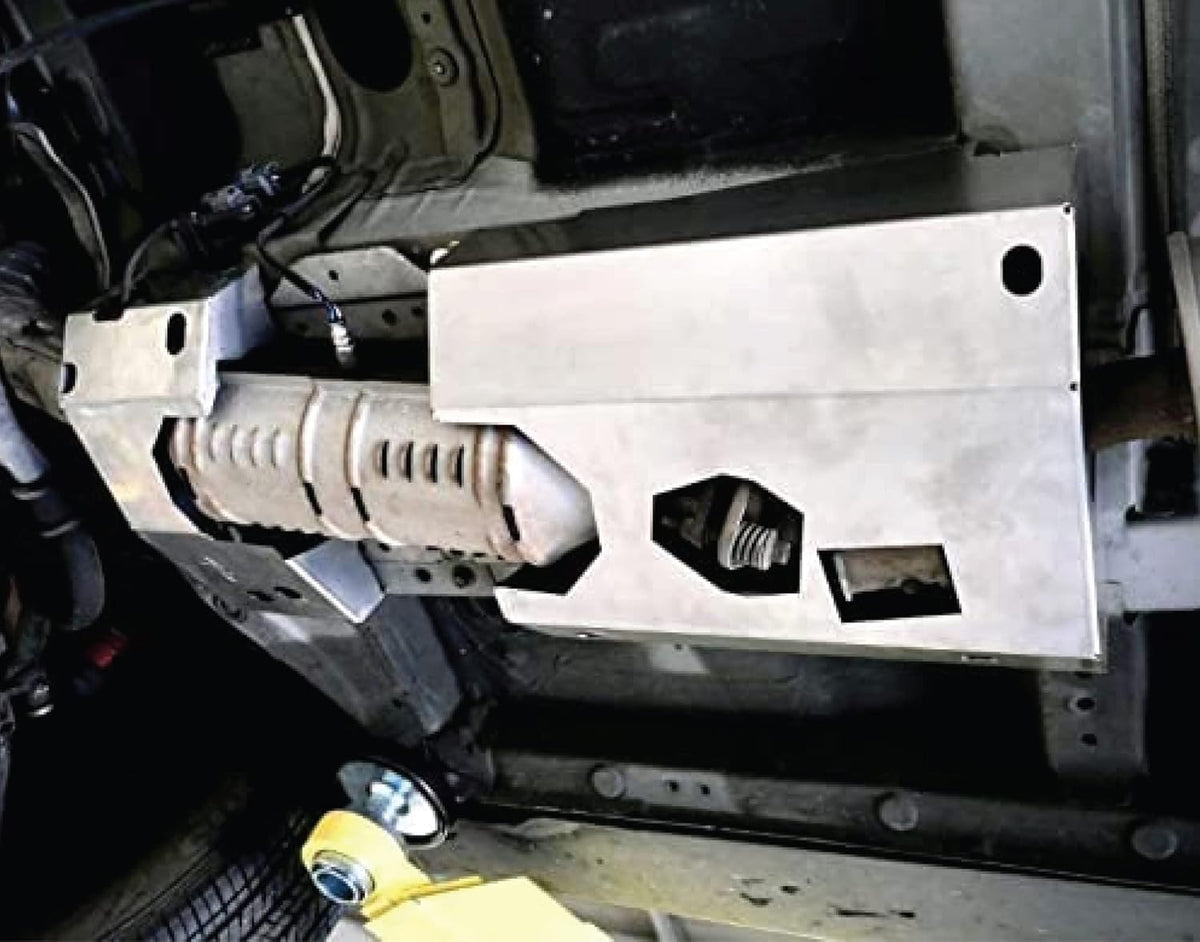 Stainless Steel Catalytic Converter Protection for Honda Element 2003-2011 2WD & 4WD V37805