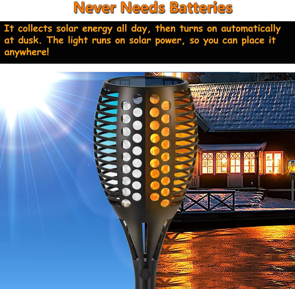 43 96 LED Solar Torch Lights G145