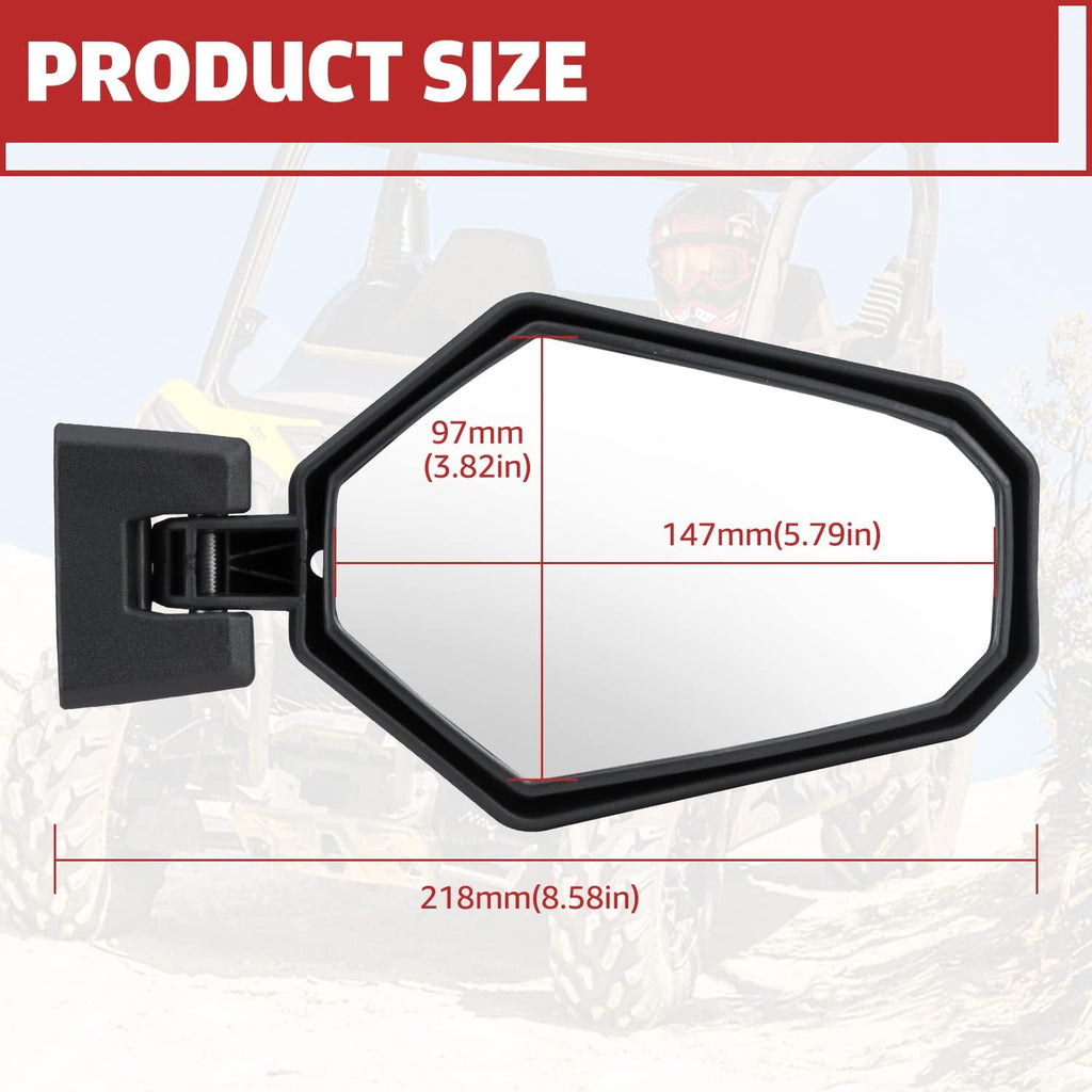 Folding Rearview Side Mirrors K9803