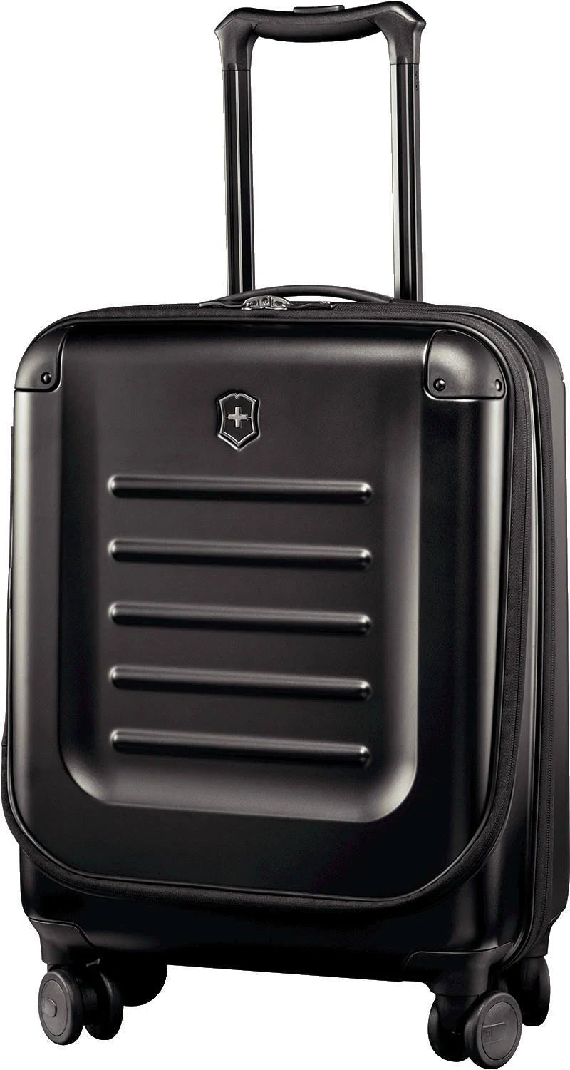 Black Hard Sided Rolling Carry-On Z9535