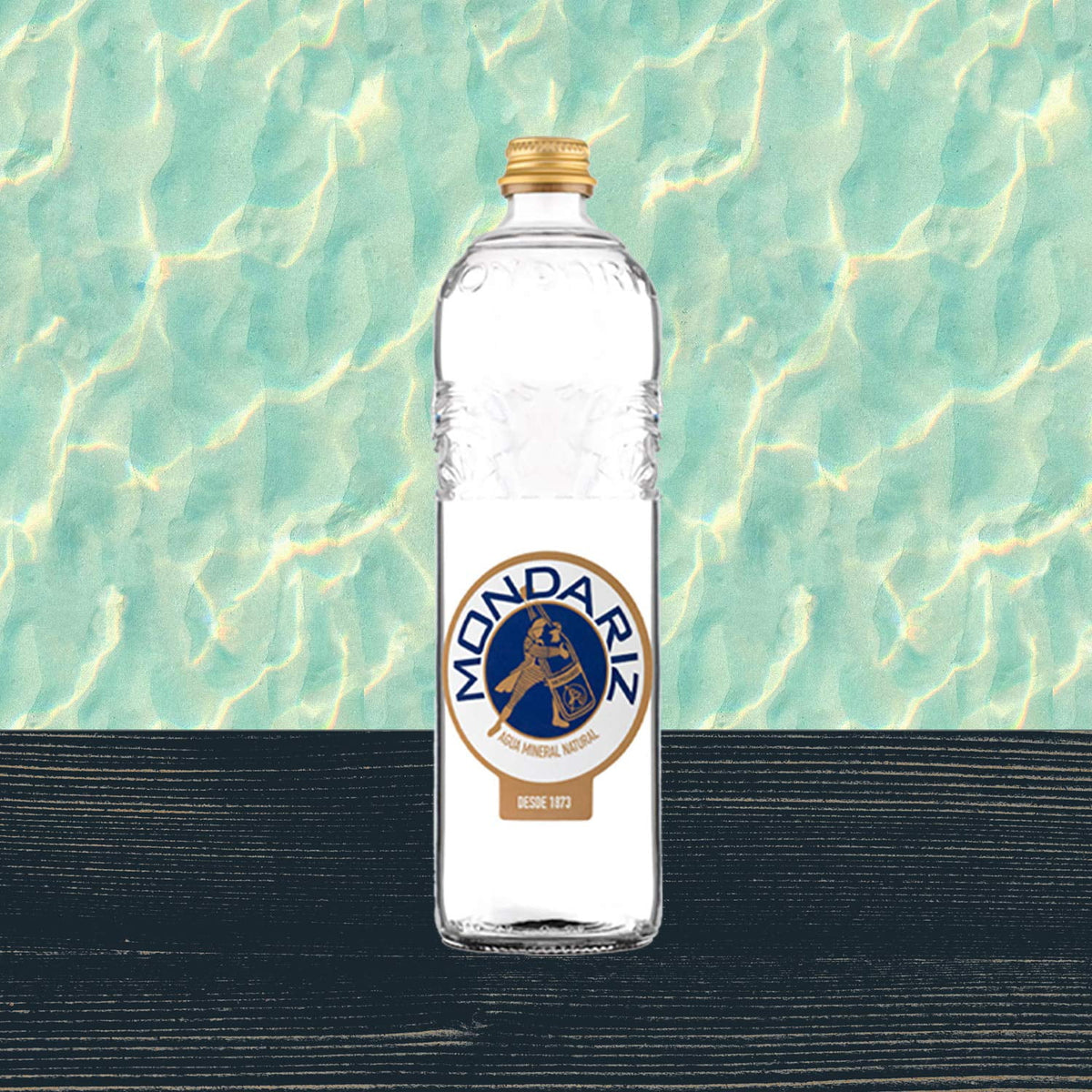 750 Ml Natural Mineral Water (12 Glass Bottles) V69596
