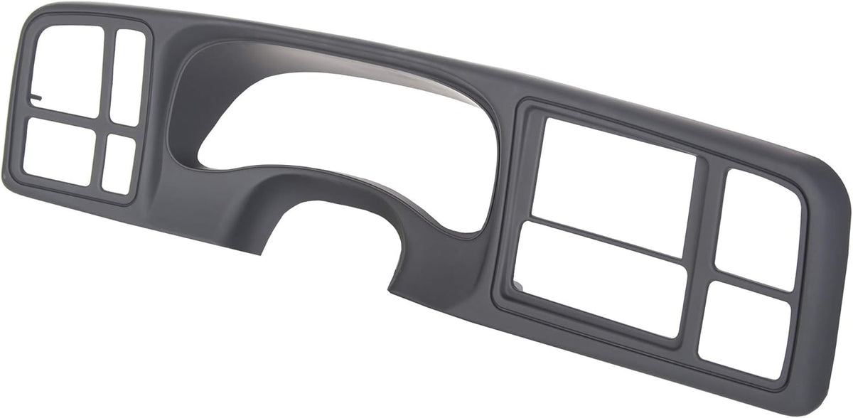 Full-Size Double DIN ABS Plastic Matte Black Dash Kit Pack of 2 U541277