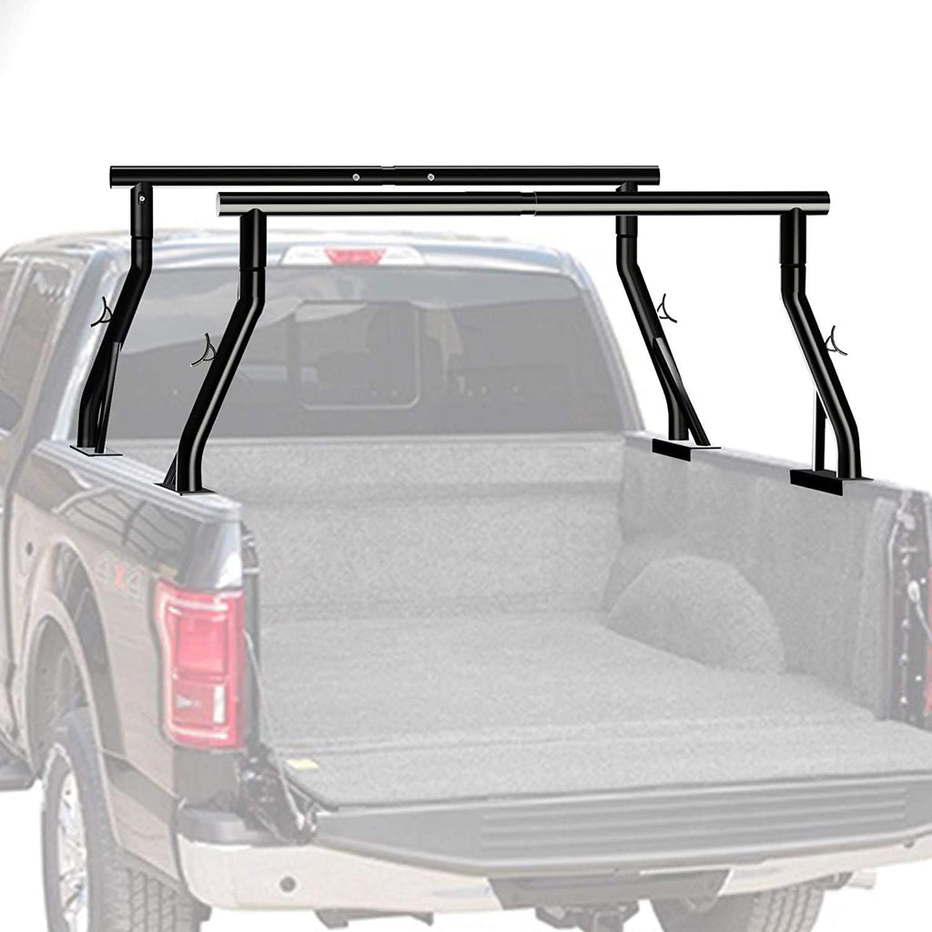 Steel Pickup Truck Low Profile Ladder Rack Sport Bar Two Bar Set M245139