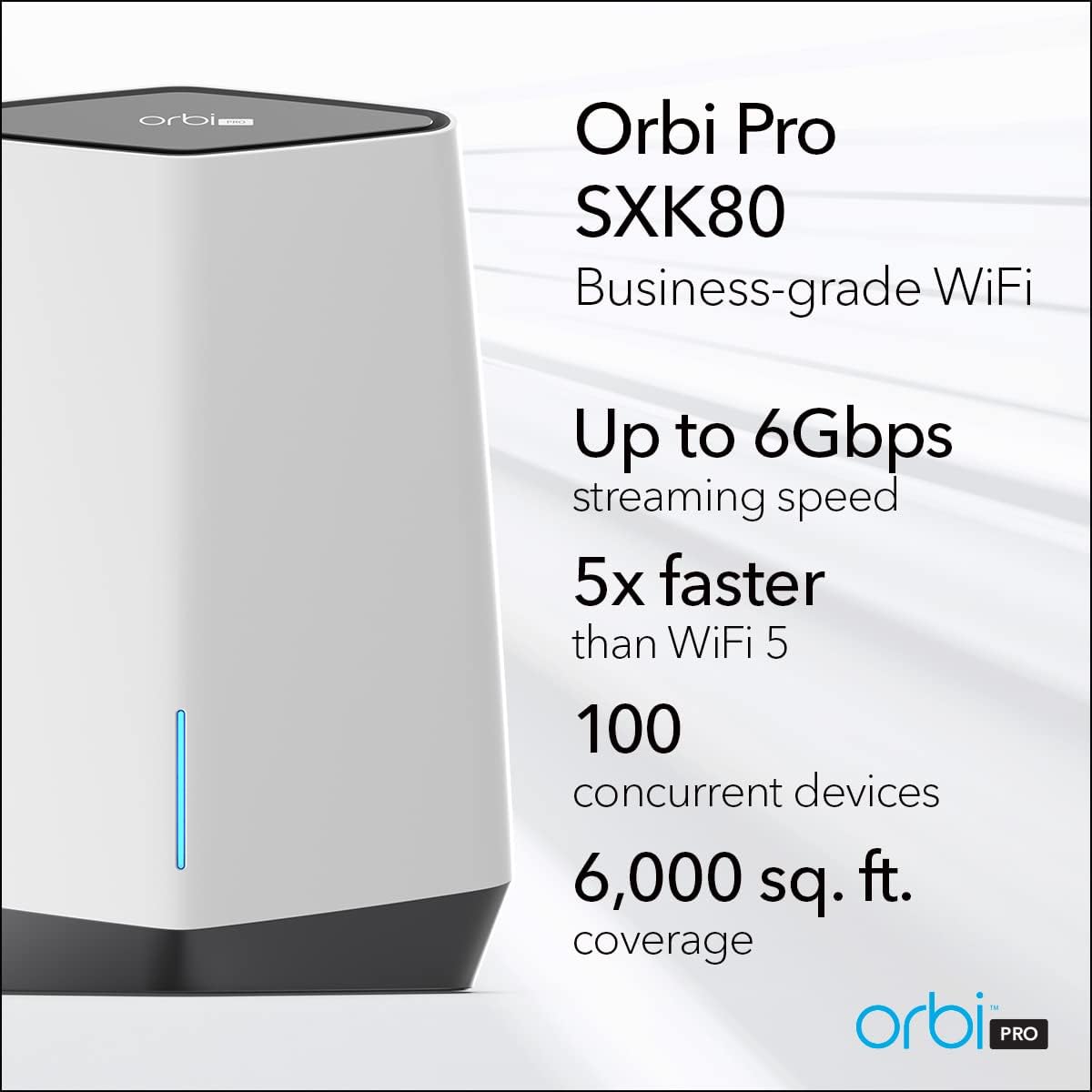 WiFi 6 Tri-band Mesh System Router with 1 Satellite Extender, AX6000, Pack of 2 F132