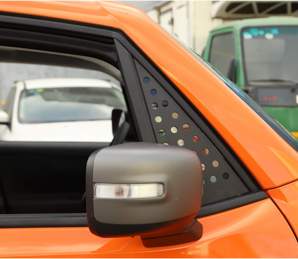 Car Front & Rear Window Triangle Glass Panel Cover Trim for Jeep Renegade 2015-2020 Pack of 2 Y829