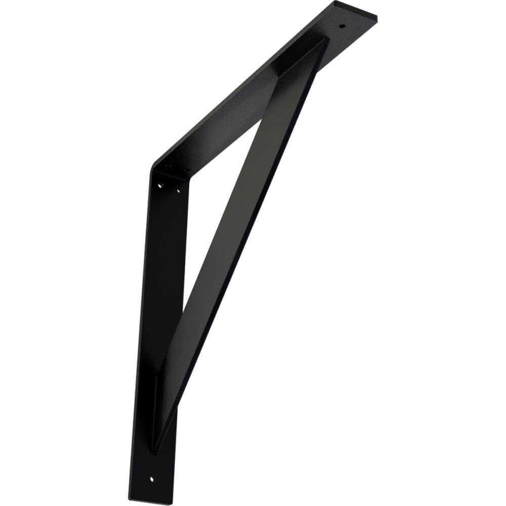 Traditional Steel Bracket, Powder Coated Black M963067