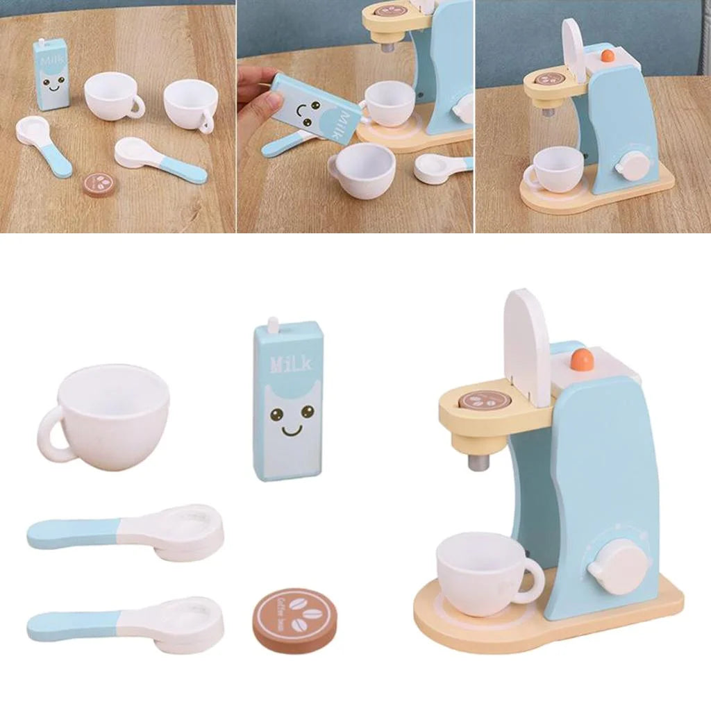 Wooden Kitchenware Pretend Cooking Set C28196