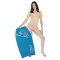 33" Lightweight Bodyboard with EPS Core, XPE Deck, HDPE Slick Bottom, Blue A453