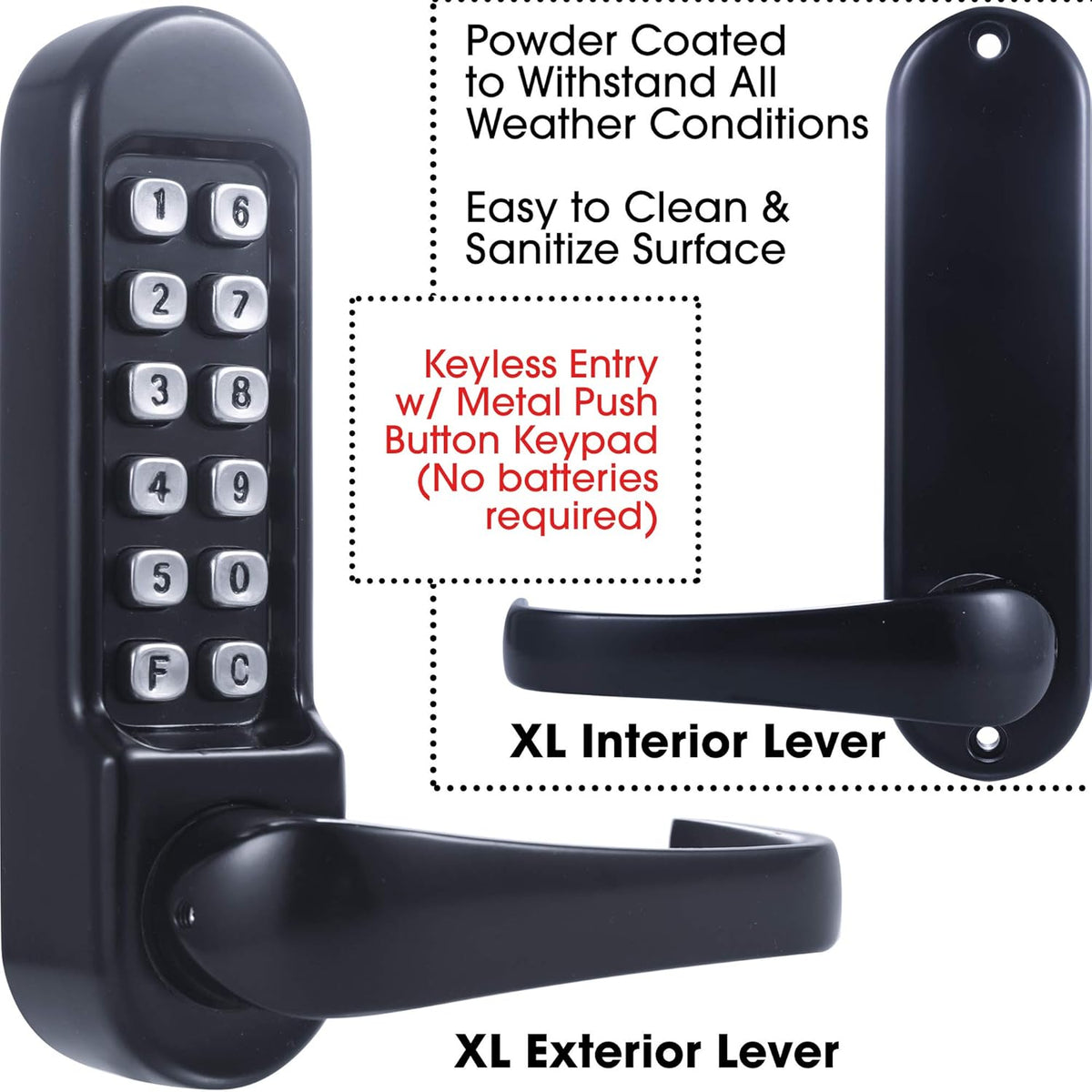Mechanical Push Button Keypad Lock X63435