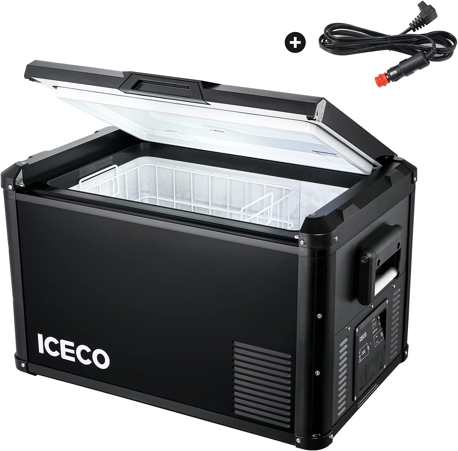 Portable Refrigerator, 12/24V, AC 110-240V, 0℉ to 50℉ K609