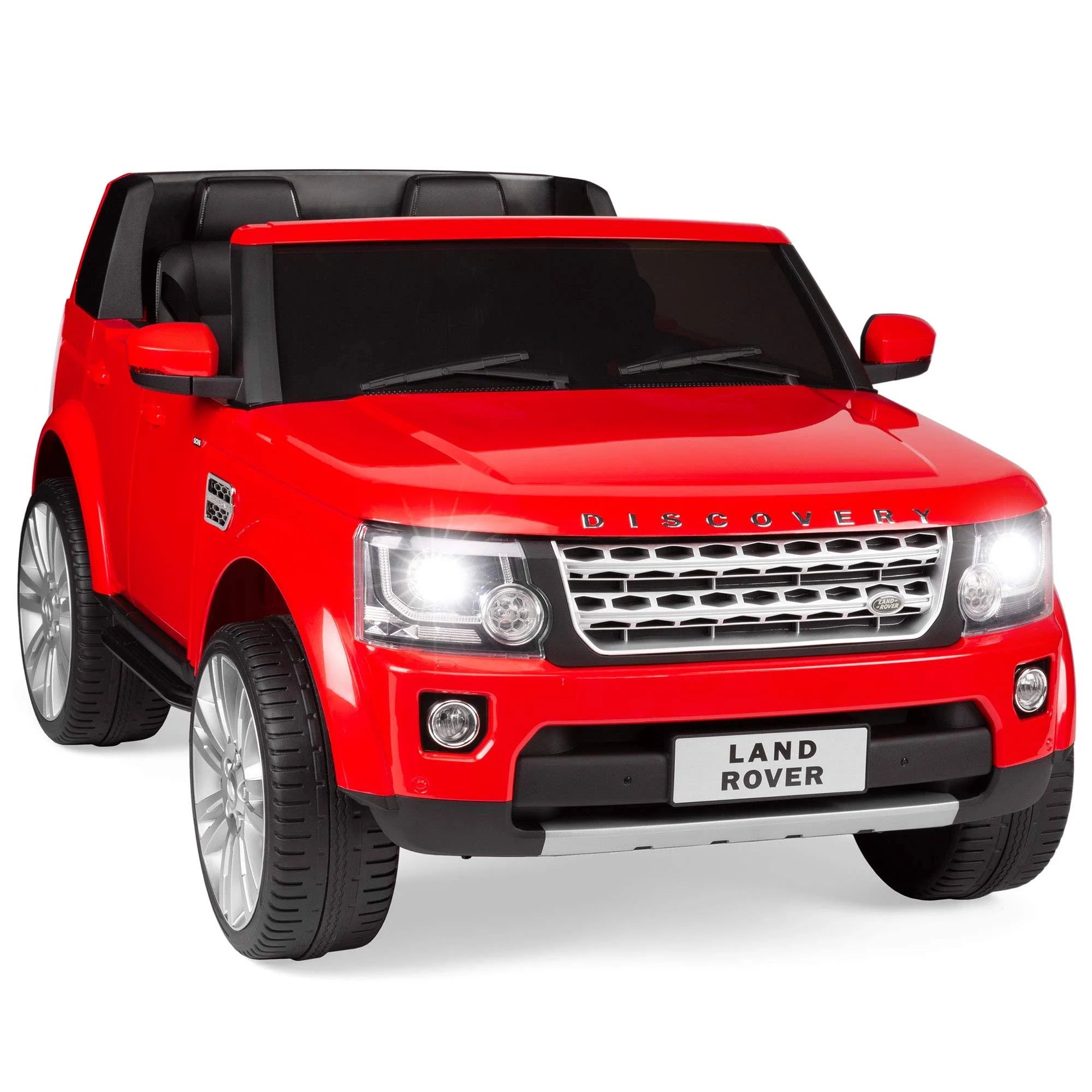 Red 2-Seater Ride On Car Toy with Parent Remote Control Q7042