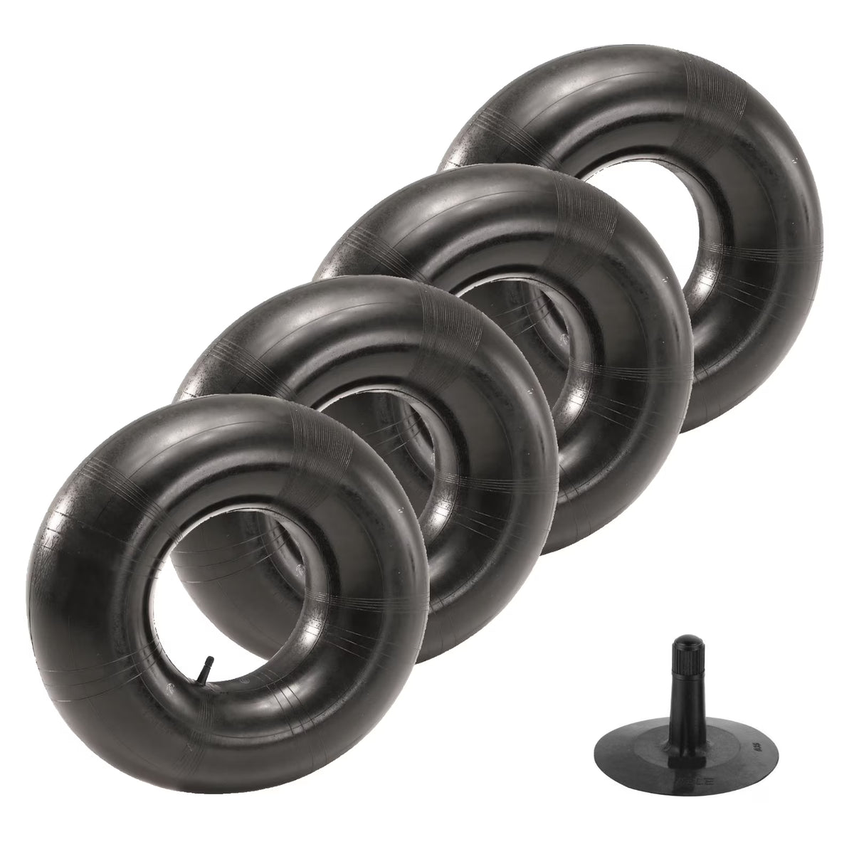 4 Tire Inner Tubes 16x6.50x8 TR13 Straight Valve Stem S6493