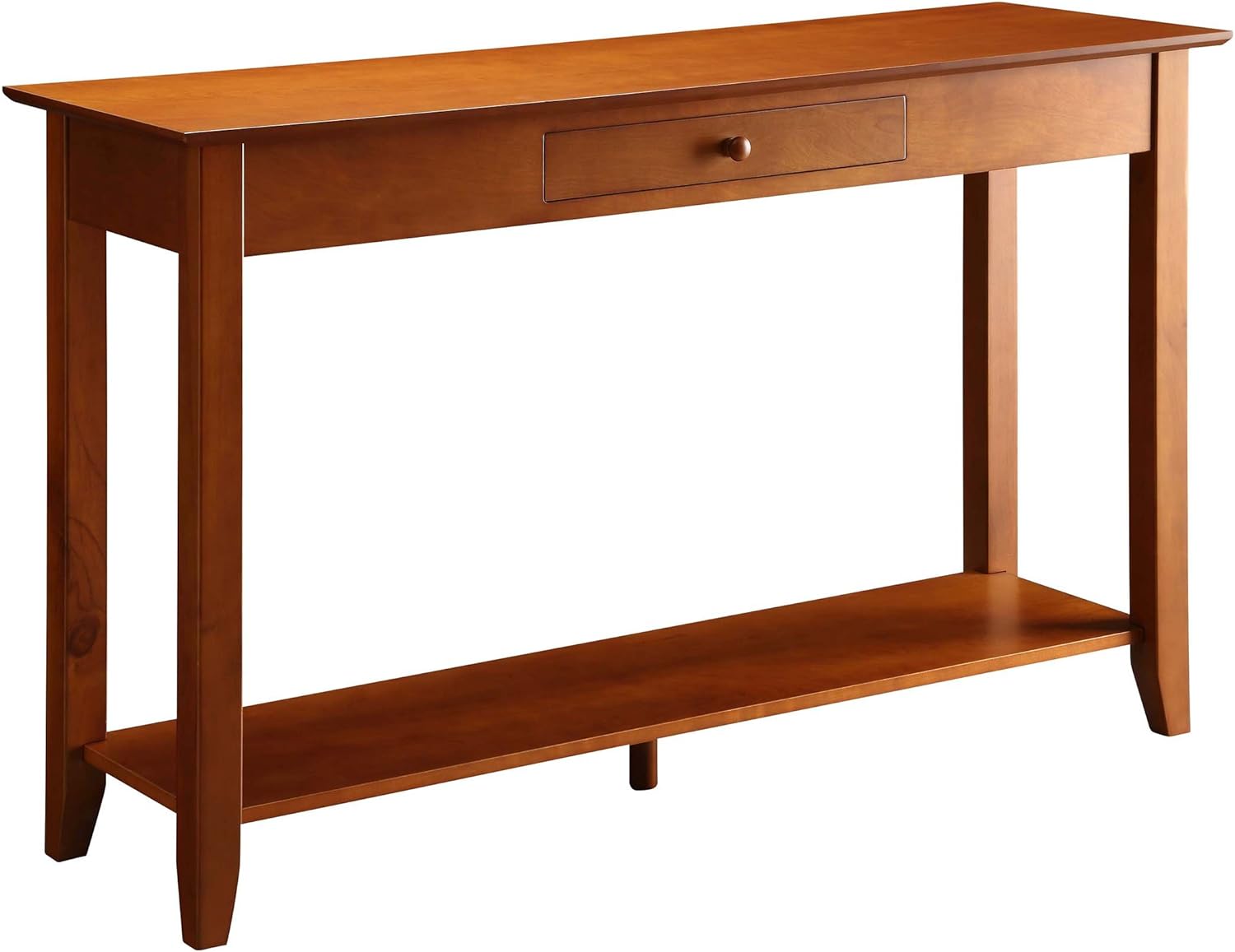 Black Console Table with Drawer V499537