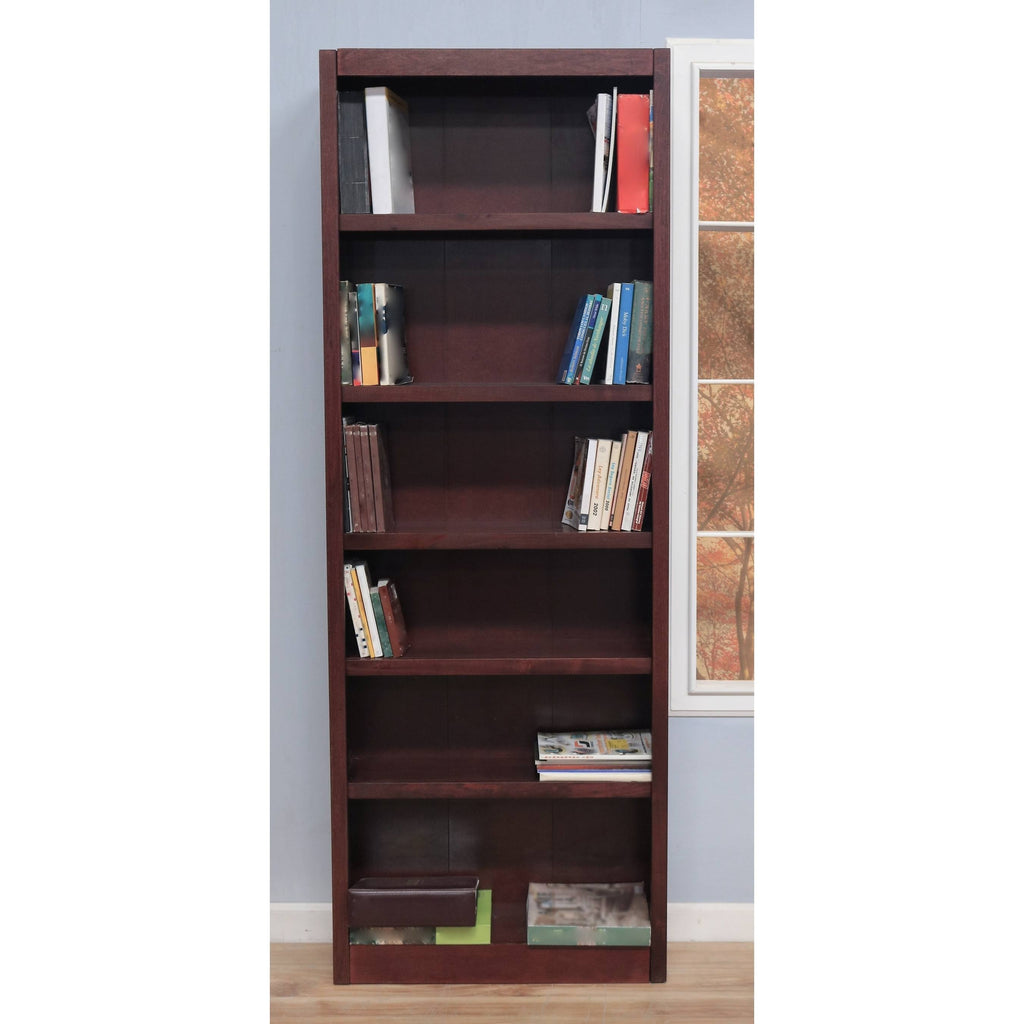 Cherry 6 Shelves Bookcase Q52845