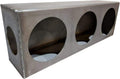 Triple 4 Round Steel Tail Light Box with Side Marker C407720