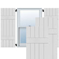 18x22W x 79x22H Real Wood Pine Board-n-Batten Shutters K328