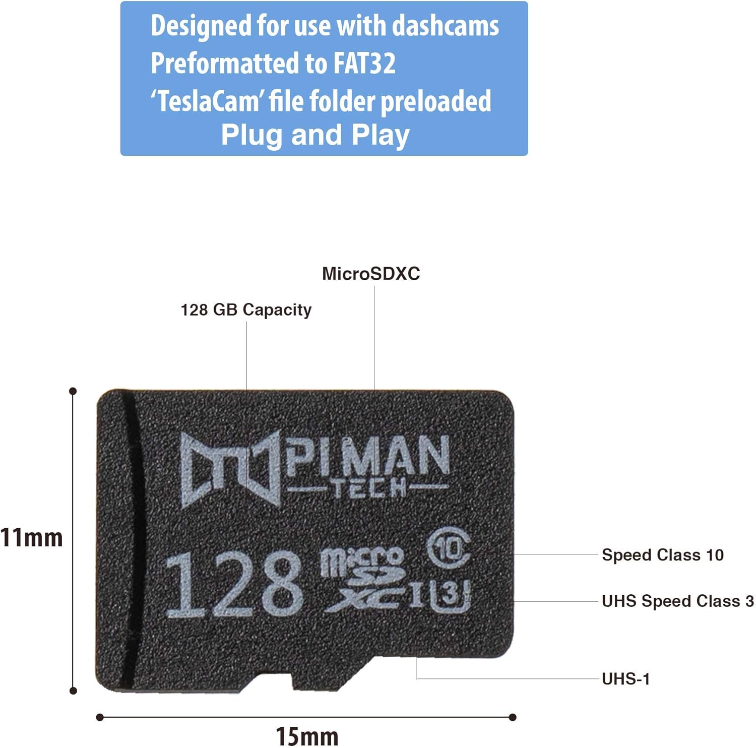 128 GB MicroSD Card USB 3.0 Adapter A553