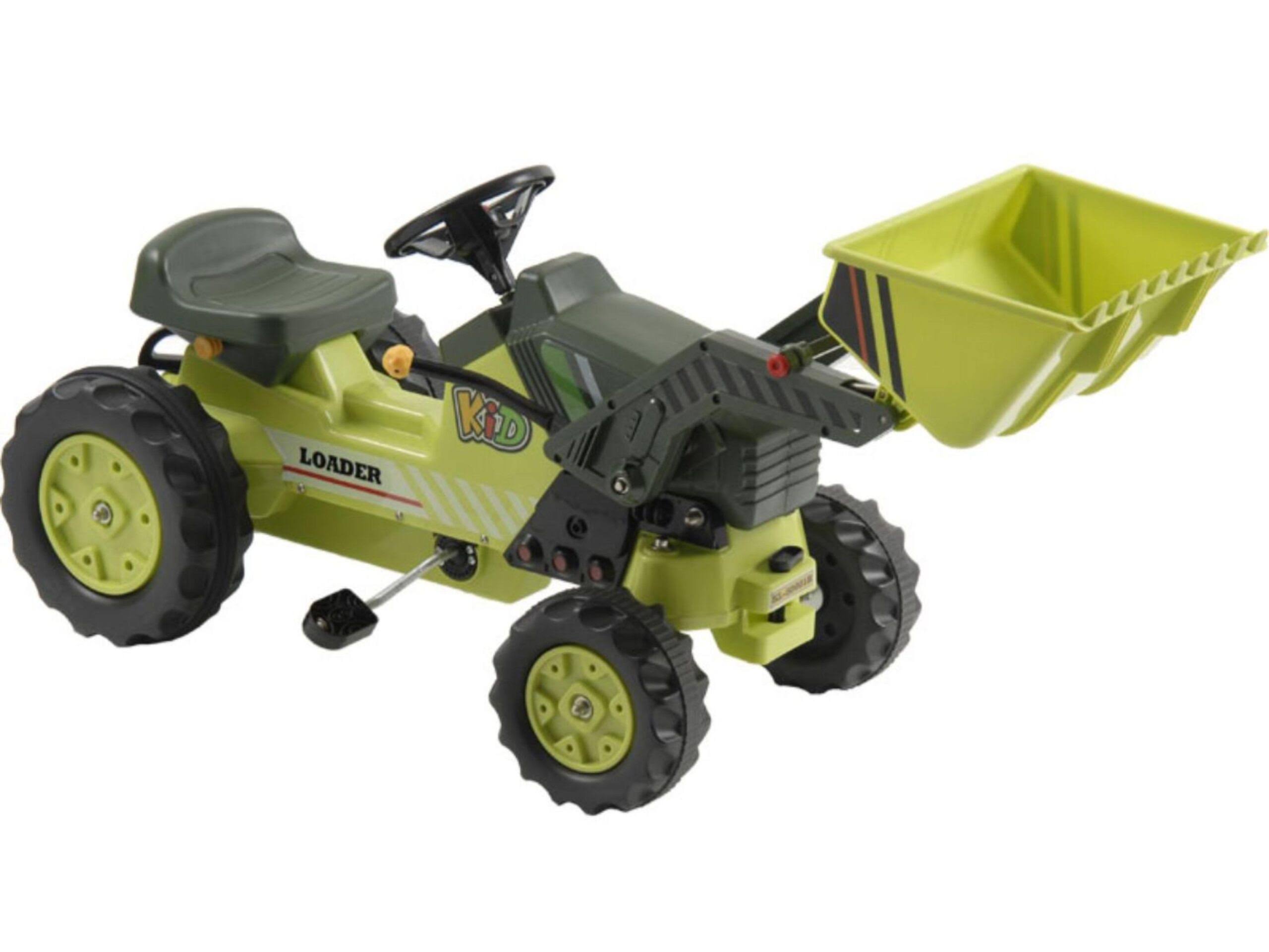 Green Pedal Tractor with Loader R676561