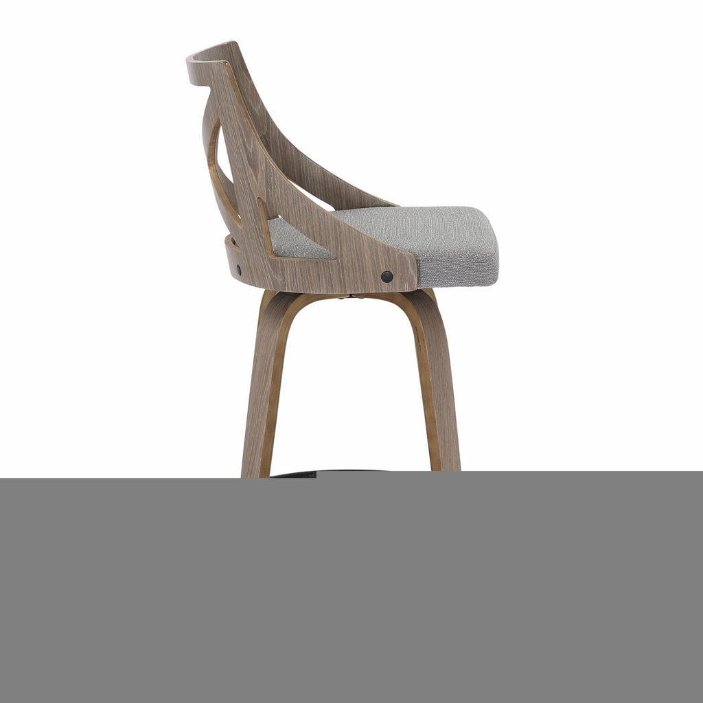 Swivel Polyester Counter Stool - Set of 2 I15526