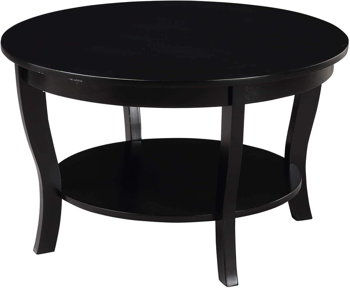 White Round Coffee Table V957
