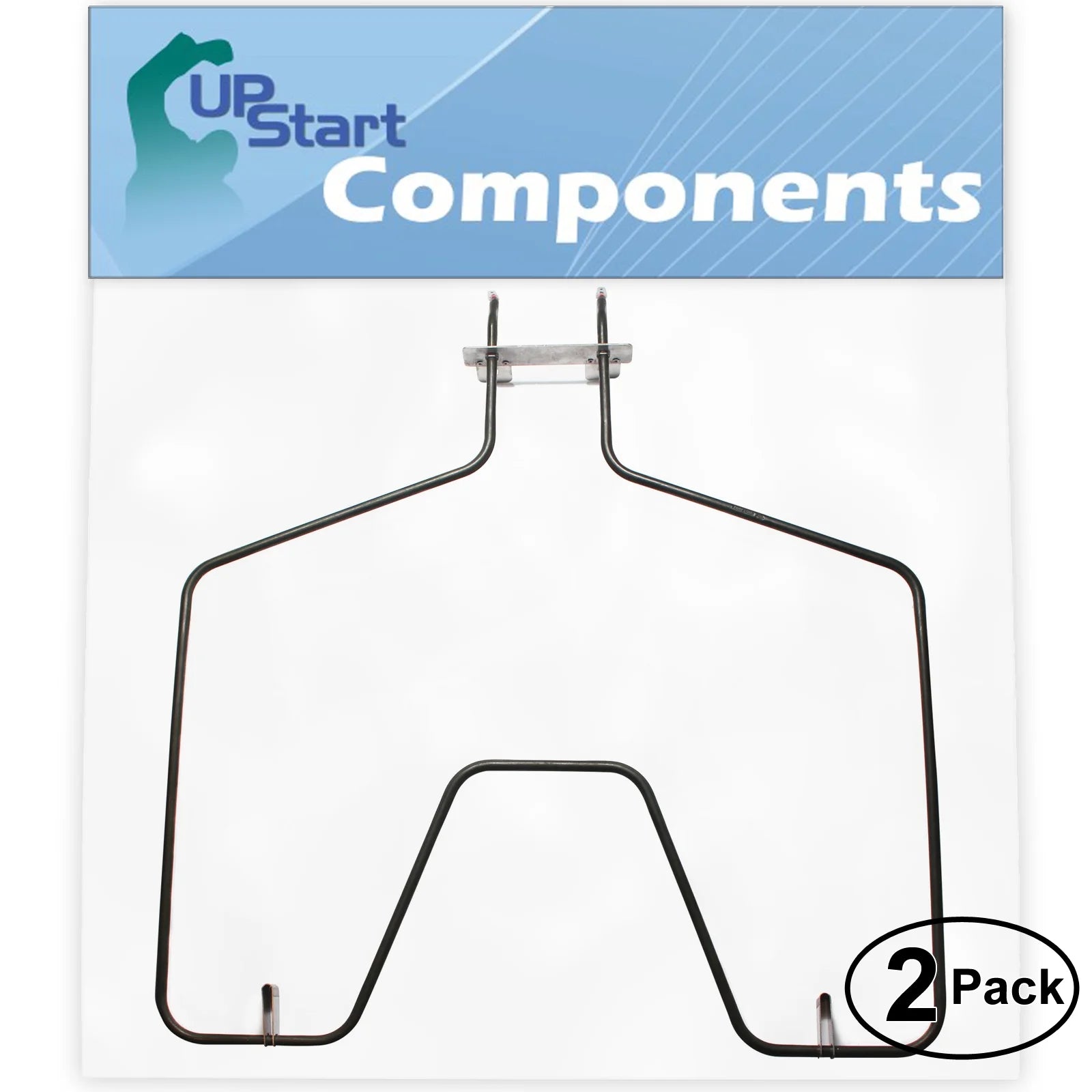 2-Pack Bake Element for General Electric Oven Y613584