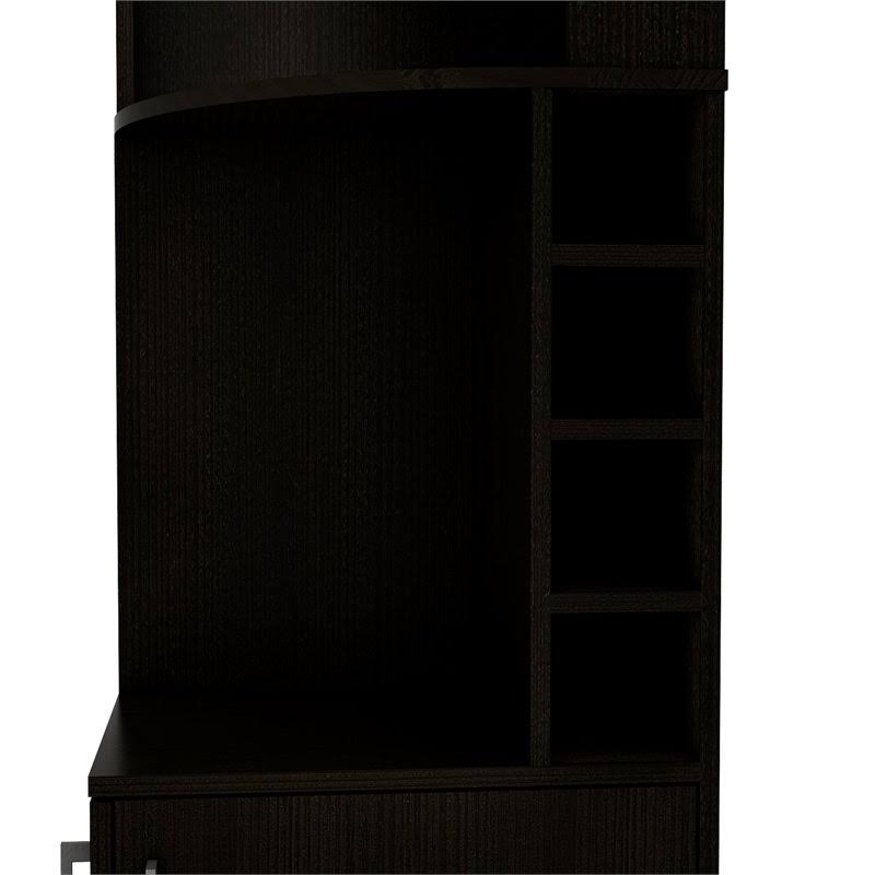 Black Corner Bar Cabinet Z7635