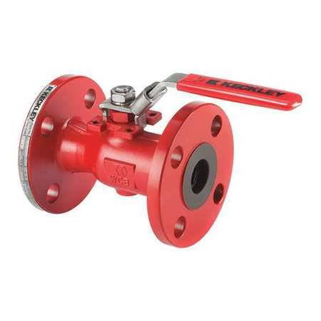 3/4x22 Flanged Carbon Steel Ball Valve U6594