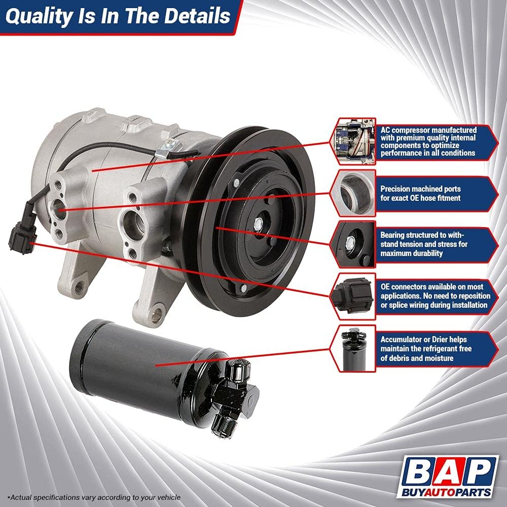 AC Compressor with A/C Drier O1250