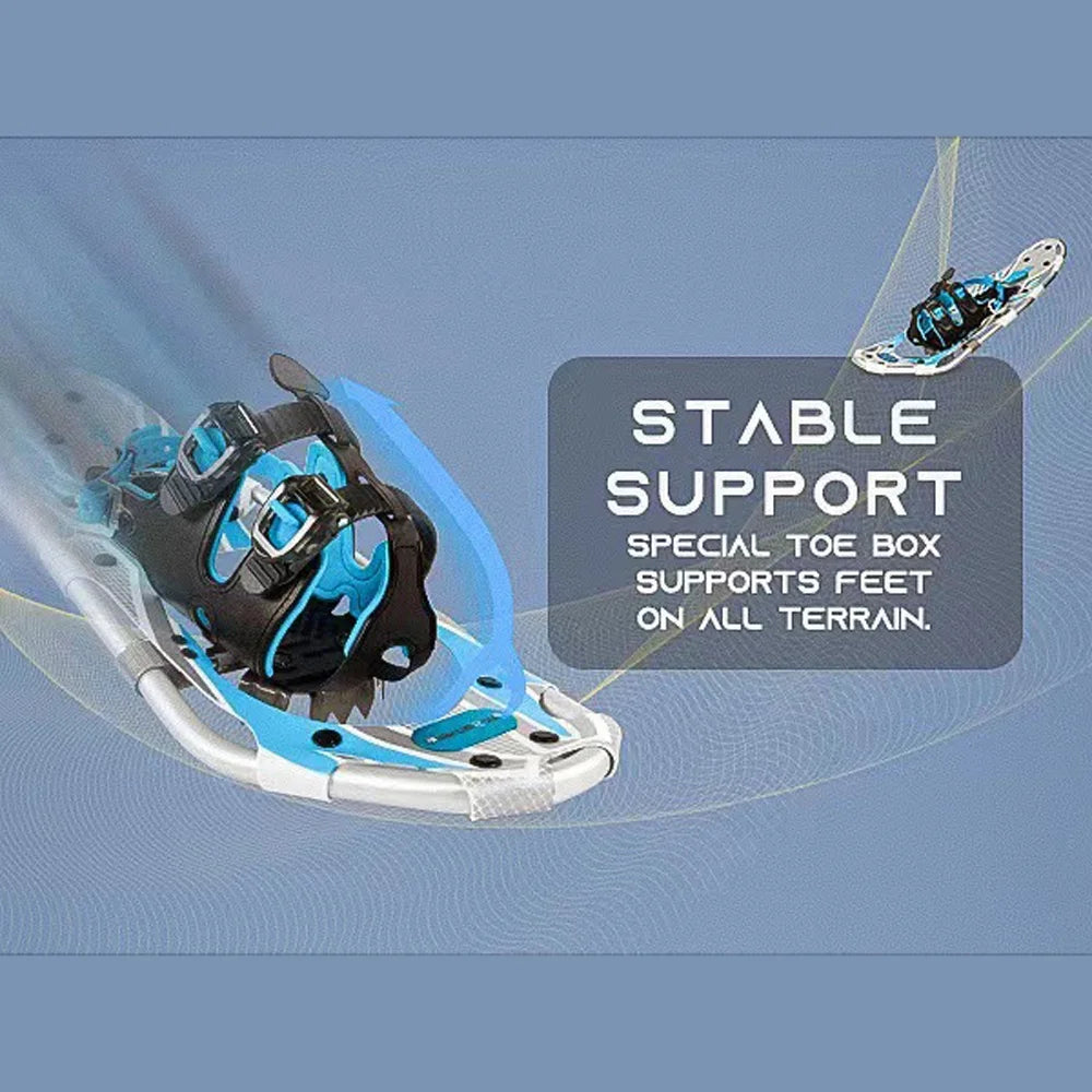 Lightweight Aluminum Alloy Snowshoes Set T20995