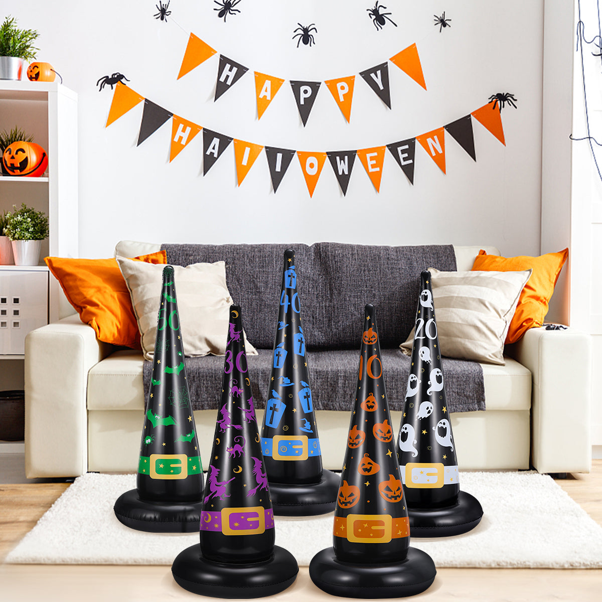 Halloween Ring Toss Games Decorations Inflatables Supplies D983199