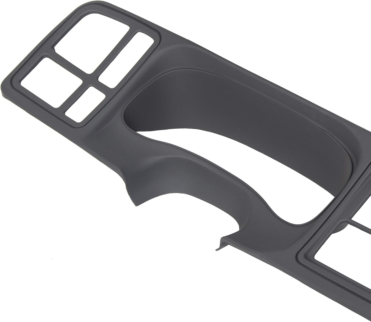 Full-Size Double DIN ABS Plastic Matte Black Dash Kit Pack of 2 U541277