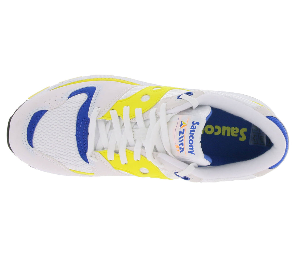 White/Yellow/Blue Saucony Shoes H820324