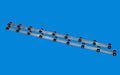1 Pair 8 ft Roller Bunks F202537