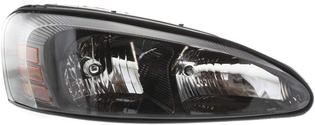 Passenger Side Headlight for Pontiac Grand Prix 2004-2008 I2548