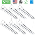 6 Pack Frosted LED Shop Light 40W 4000K Cool White R3323