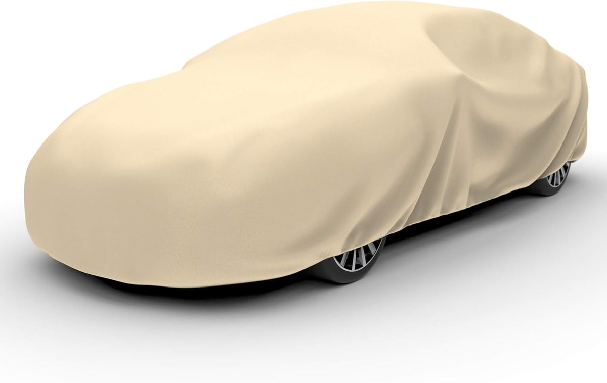 Tan Size 5 4 Layer Waterproof Car Cover A171401