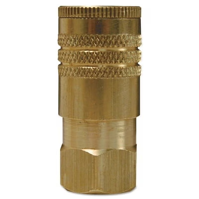 1/4 In Brass Quick Connect Fittings, Bundle of 2 B526901
