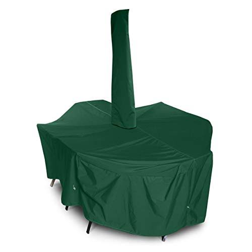 Green Weathermax Dining Set Cover with Hole C95965