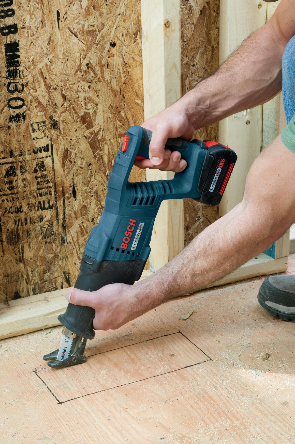 18V Reciprocating Saw Bare Tool and L-BOXX 3 T916656