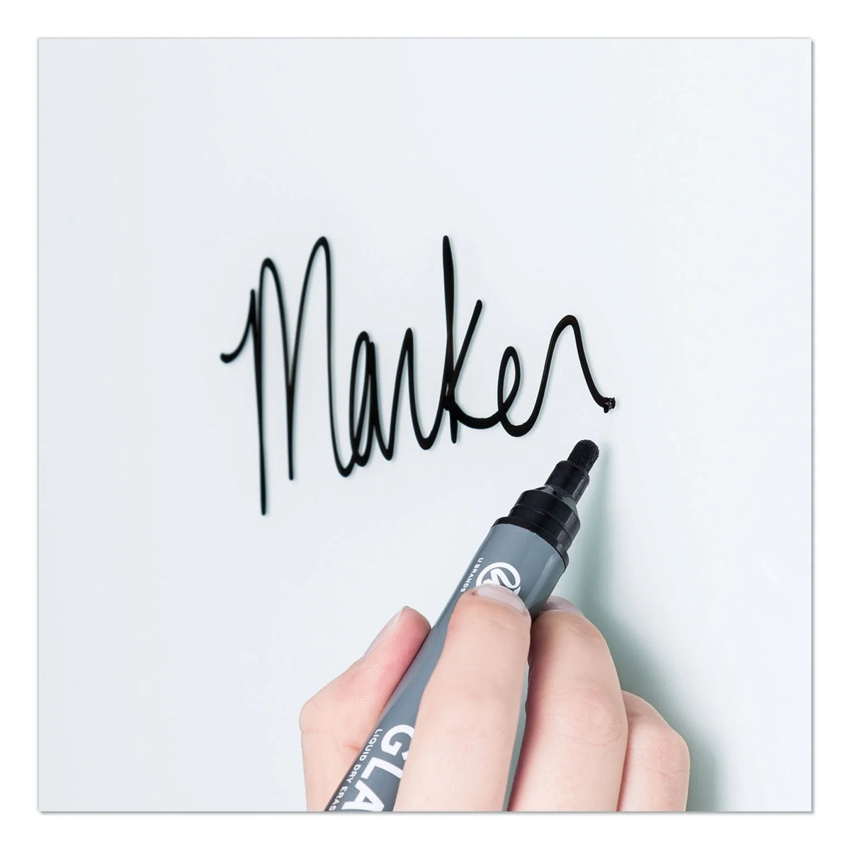 Magnetic Glass Dry Erase Board 48 x 36 White C290